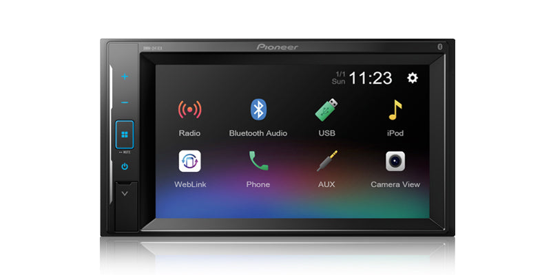 Pioneer 6.2" Digital Multimedia Receiver with Built-in Bluetooth
