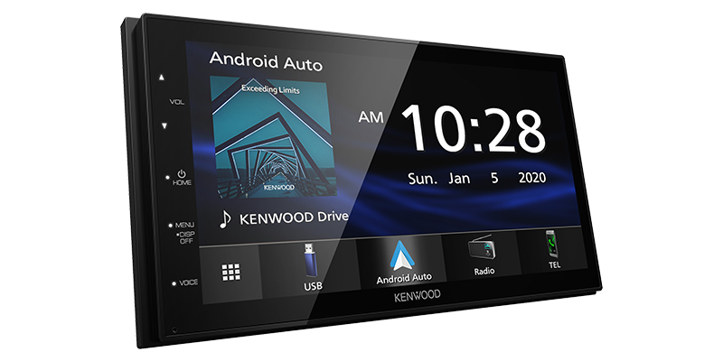 Kenwood Receiver 6.8" Apple CarPlay and Android Auto