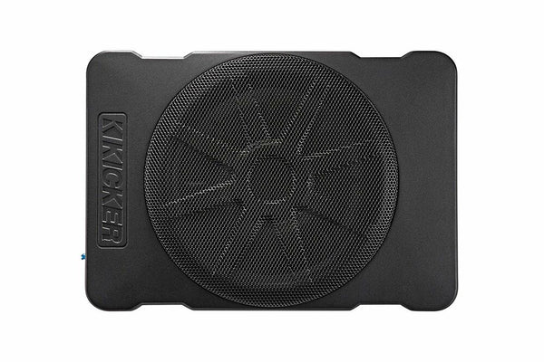 Kicker Hideaway 10" compact powered subwoofer with 180-watt