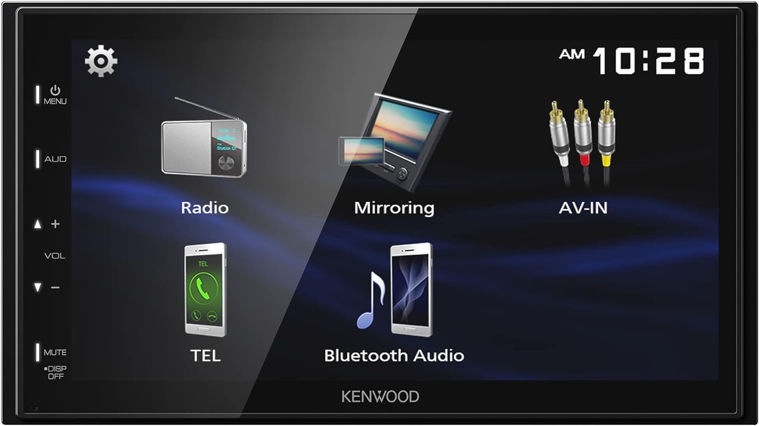 Kenwood 6.8 Digital Multimedia Receiver with Bluetooth
