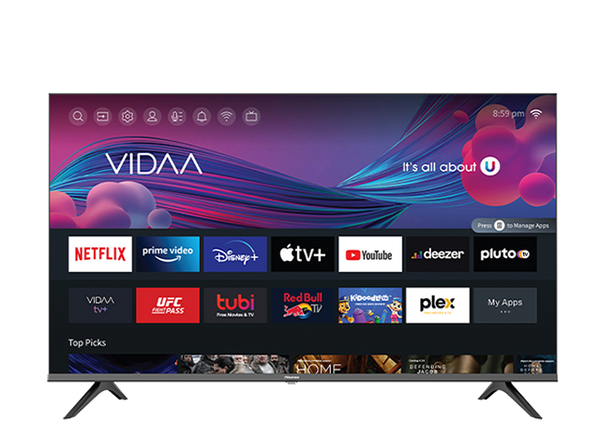 Hisense 32â€³ Class Led VIDAA A4 Series HD Smart TV(Refurbished) Tv's ONLY for delivery in San Diego and Tijuana
