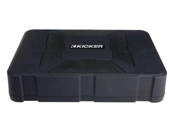 Kicker Hideaway compact powered subwoofer: 150 watts and an 8" sub