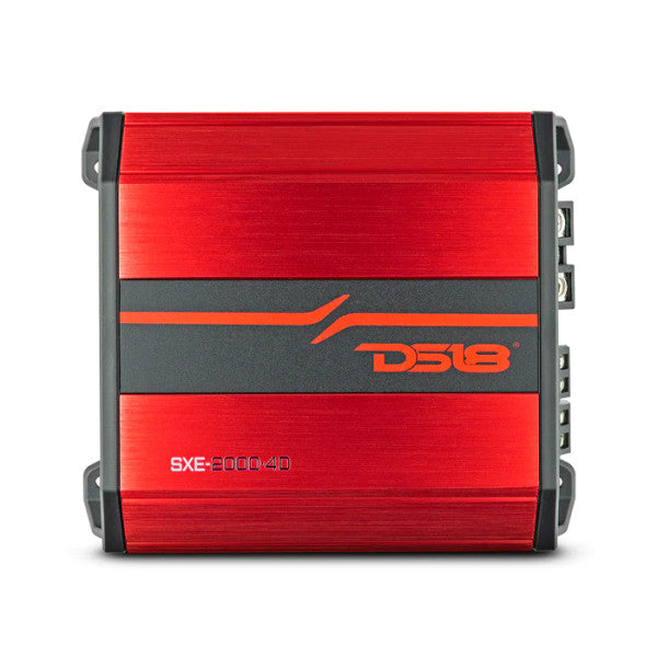 DS18 SXE 4-Channel Class D Amplifier 4 x 100 Watts Rms @ 4-ohm