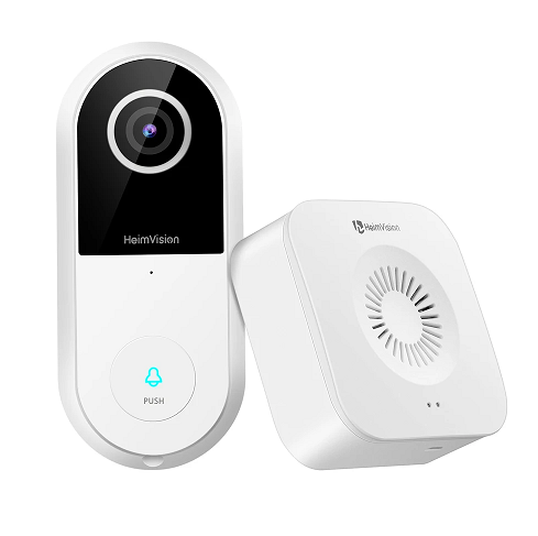 HeimVision 2K Wireless Video Doorbell WiFi Smart Security Camera Kit 2-Way Audio