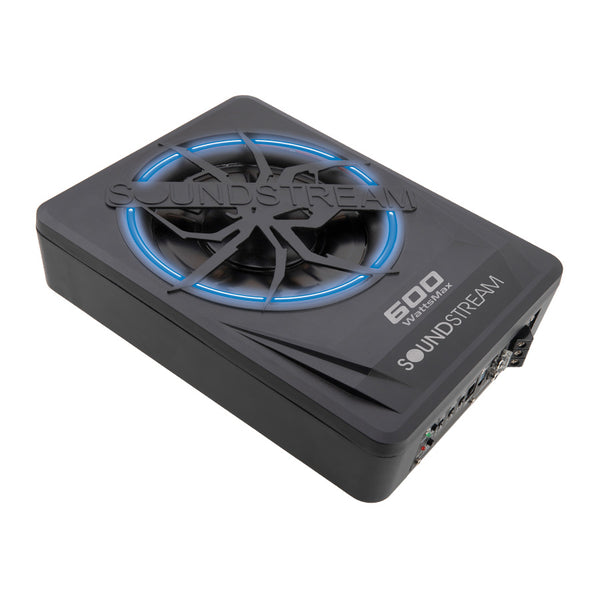 Soundstream 600w Powered Enclosure w/ 8â€ Subwoofer