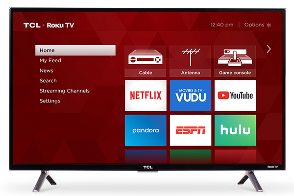 TCL Smart TV 32" LED - Roku TV(Refurbished)