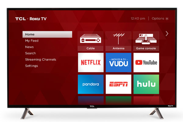 TCL Smart TV 43" LED - Roku(Refurbished)