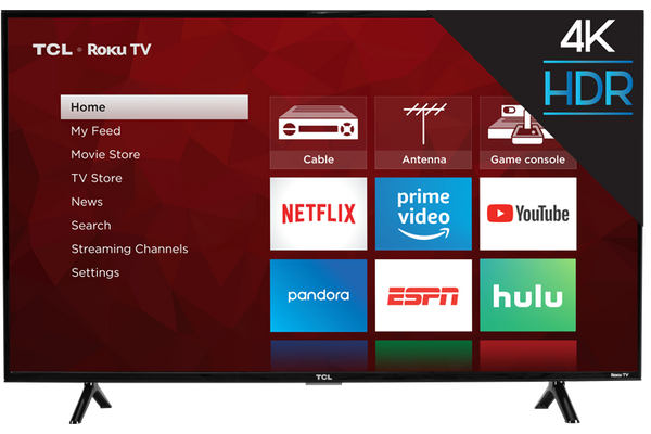 TCL Smart TV 43" LED 4K(Refurbished)