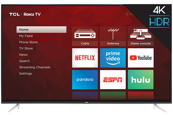 TCL Smart TV 55" LED 4K - ROKU(Refurbished)