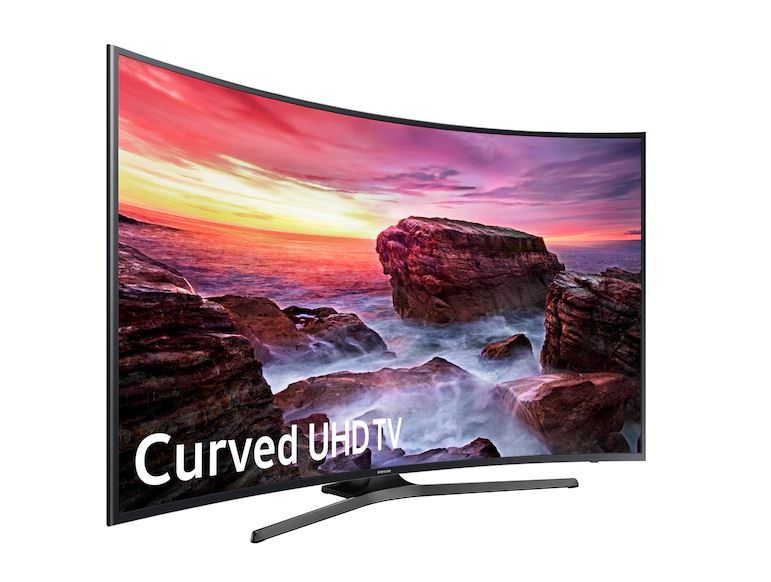 Samsung Smart TV 55" Curved 4K(Refurbished)