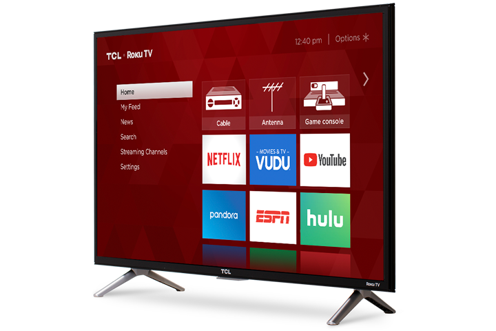 TCL Smart TV 32" LED - Roku TV(Refurbished)