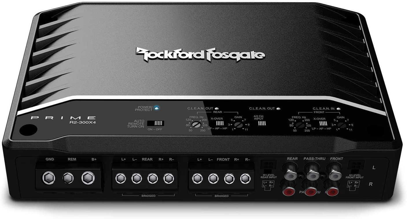 Rockford Fosgate R2-300X4 Prime Series 4-channel car amplifier