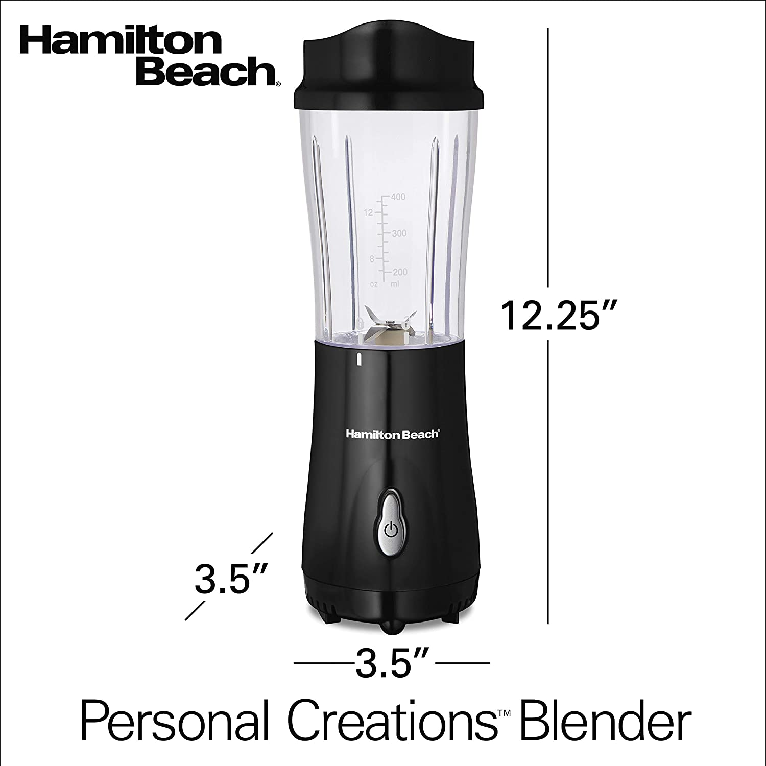 Hamilton Beach 51146 Personal Creations - Blender - 14 oz - black