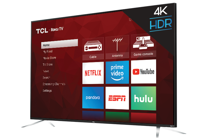 TCL Smart TV 75" LED 4K(Refurbished)
