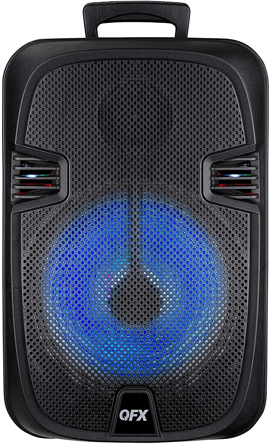 QFX PBX-1206 Rechargeable Party Sound System, Black