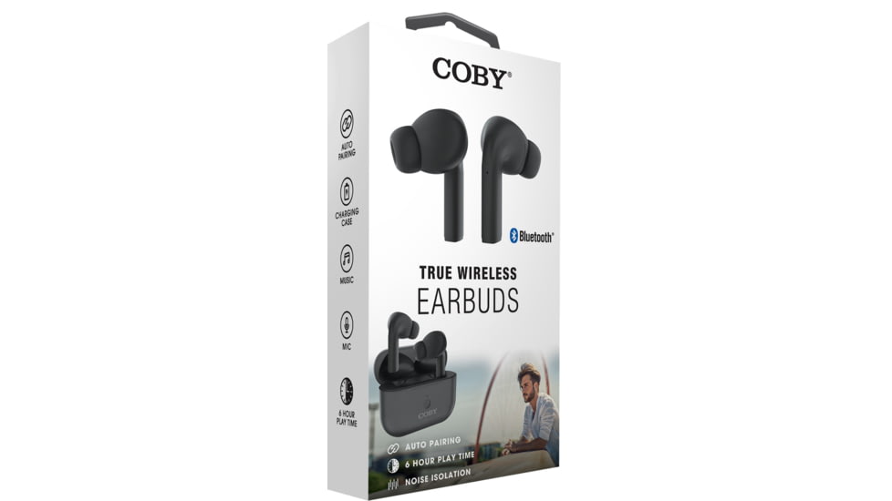 Coby CETW517BK  True Wireless Earbuds