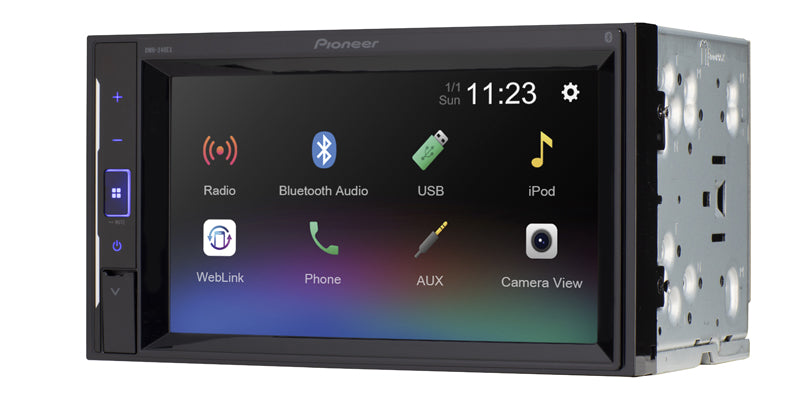 Pioneer Stereo Double Din 6.2"- Resistive Touchscreen, Amazon Alexa Built-in