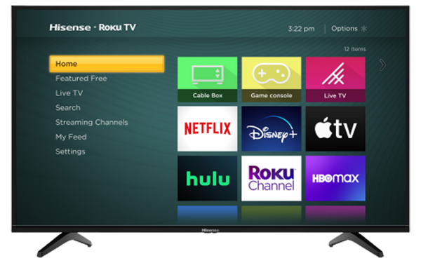 Hisense Smart TV 43" LED 4K w/tv wall mount(Refurbished) Tv's ONLY for delivery in San Diego and Tijuana