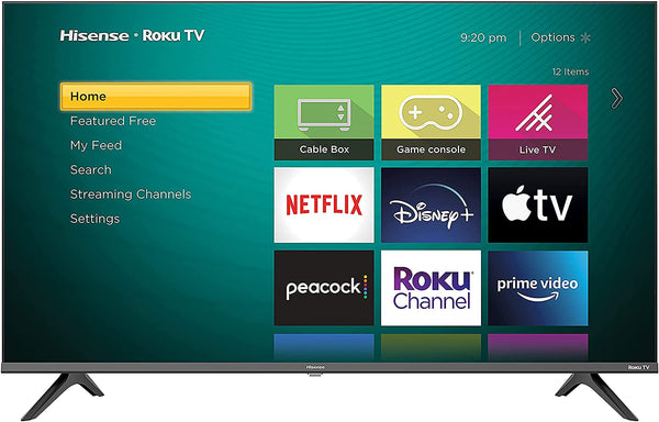 Hisense 43" Smart TV Class - R7G5 Series - 4K UHD LED LCD Roku(Refurbished) Tv's ONLY for delivery in San Diego and Tijuana