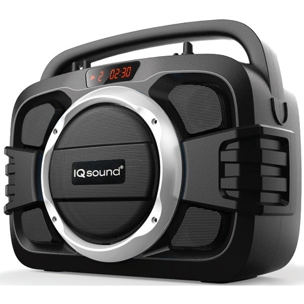 Iq Sound Bocina Amplificada Recargable 6.5" 180W, Bluetooth, Aux In,  Usb , Microsd, Radio Fm