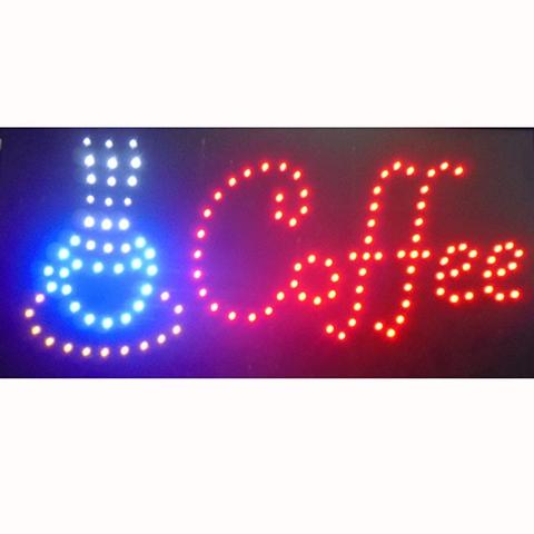 Letrero Led " COFFEE" - Luminoso