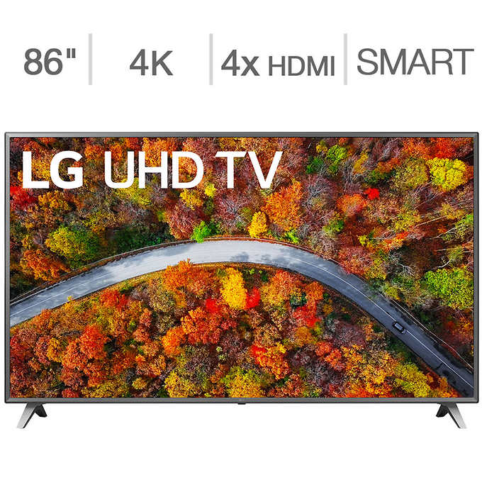 LG UHD 86" Class 4K Smart UHD TV with AI ThinQ-Tv's ONLY for delivery in San Diego and Tijuana(Refurbished)