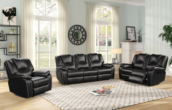 Sofa, Silla y Loveseat c/5 Reclinables