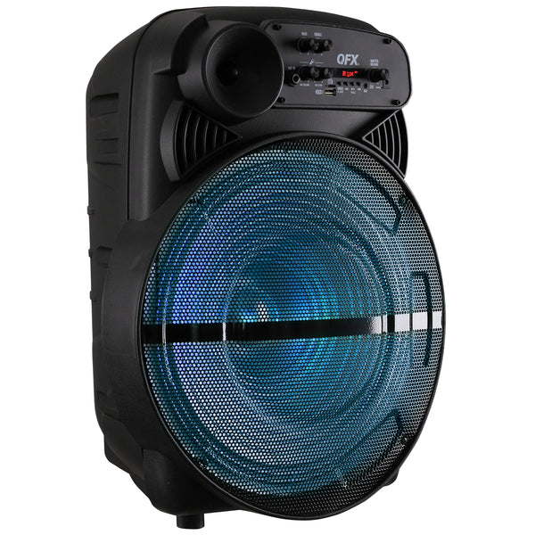 QFX MPX-1501 Portable Speaker Bluetooth Rechargeable