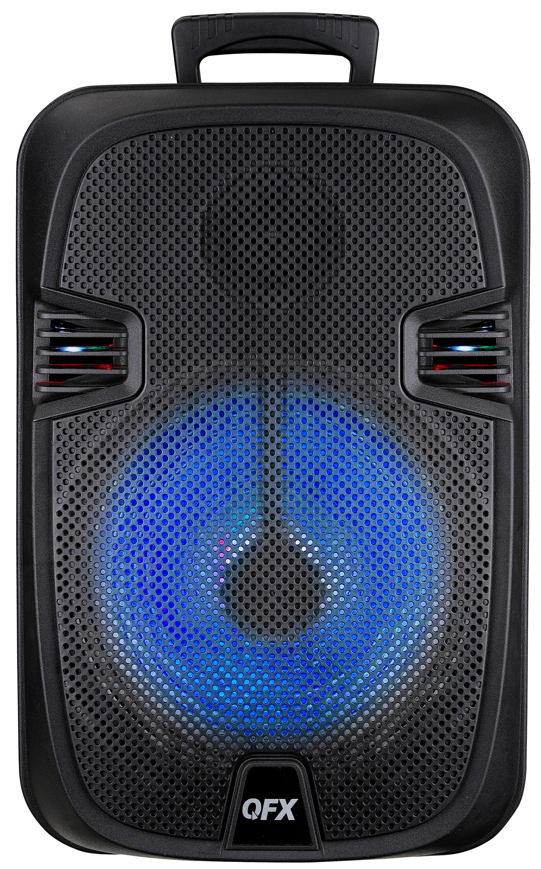 QFX PBX-1206 Rechargeable Party Sound System, Black