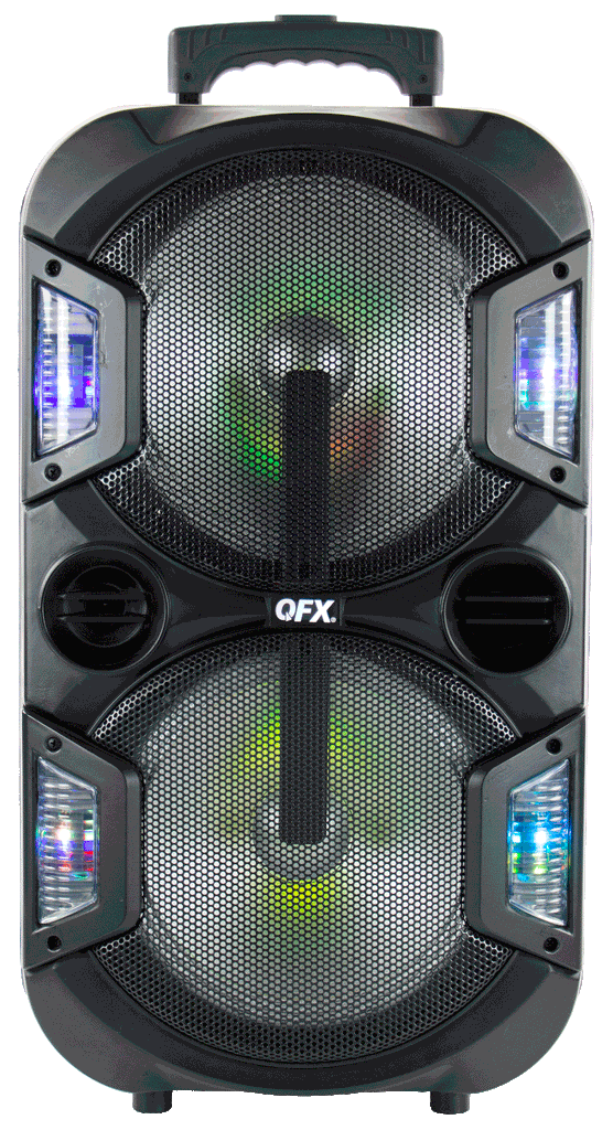 QFX PBX-210 - 2x10" Portable Party Speaker - Bluetooth