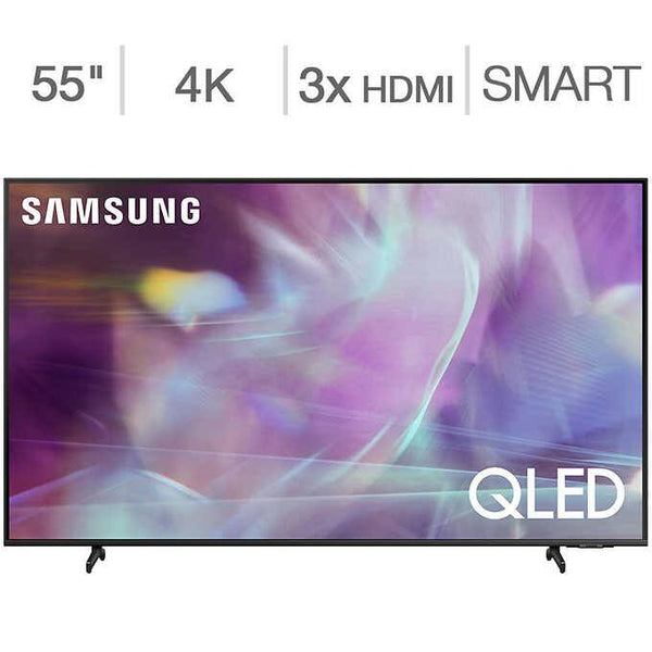 Samsung 55â€ QLED 4K Smart TV W/Wall Mount (Refurbished) Tv's ONLY for delivery in San Diego and Tijuana