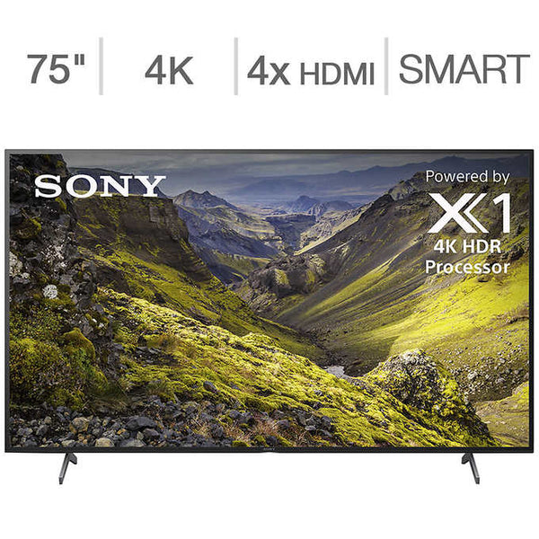 Sony 75" Class - X81CH Series - 4K UHD LED LCD TV w/tv wall mount(Refurbished) Tv's ONLY for delivery in San Diego and Tijuana