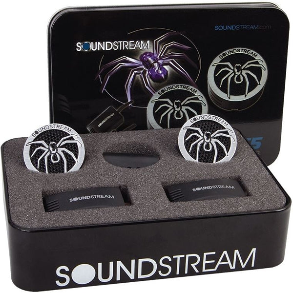 Sound Stream Tweeters Cromados De 110 Watts