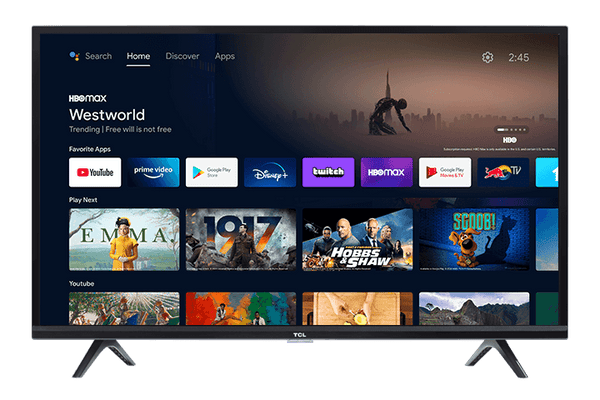 TCL - 32" Class 3-Series HD Smart TV Android - Tv's ONLY for delivery in San Diego and Tijuana(Refurbished)