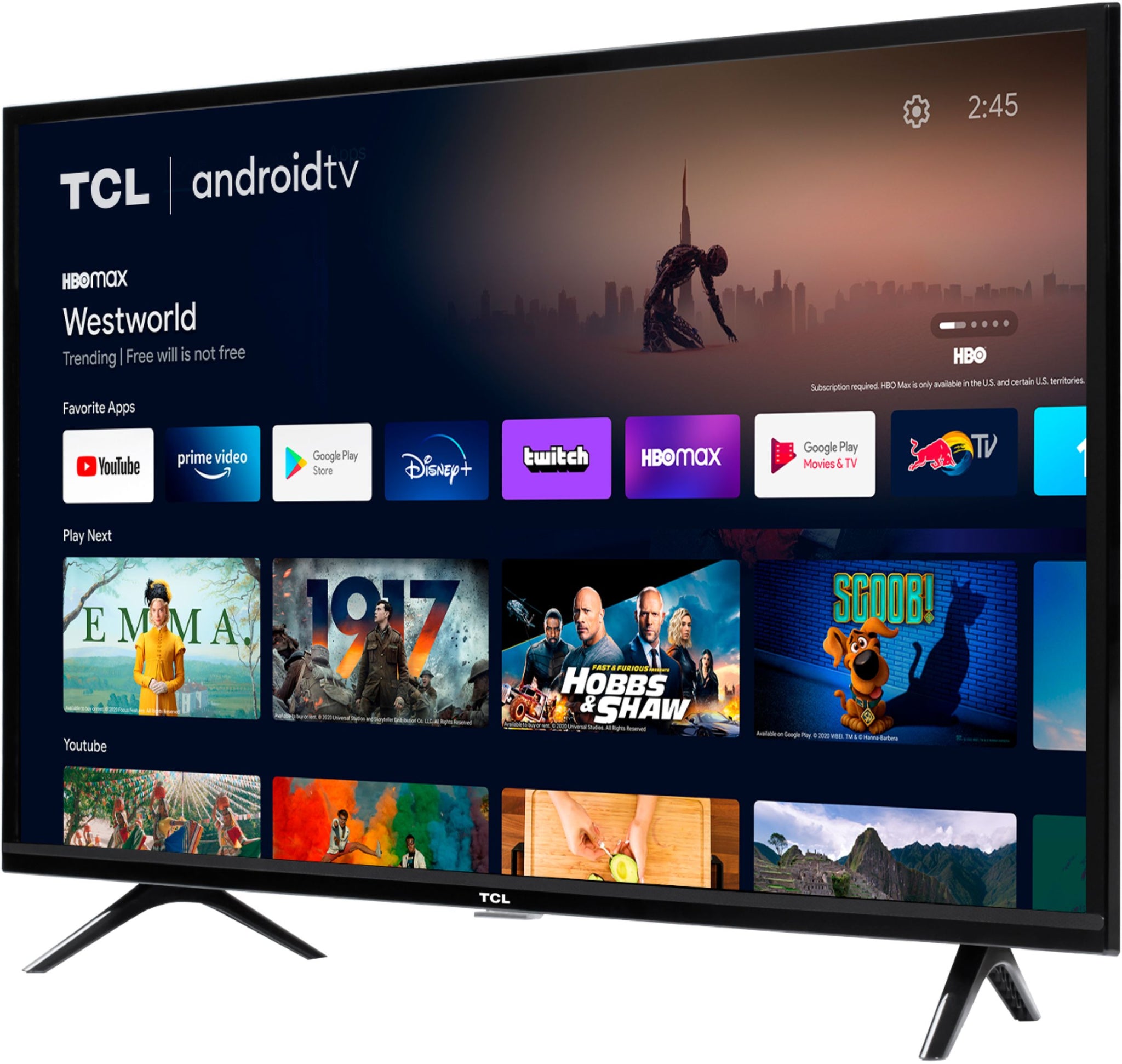 TCL 40" Class 3-Series Full HD Smart Android TV(Refurbished)Tv's ONLY for delivery in San Diego and Tijuana