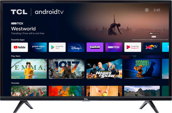 TCL 40" Class 3-Series Full HD Smart Android TV(Refurbished)Tv's ONLY for delivery in San Diego and Tijuana