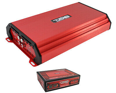 DS18 S1200.4/RD SELECT Full-Range Class AB 4-Channel Amplifier 1200 Watts Red