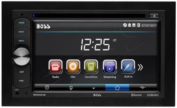 BOSS BVB9351RC Double-DIN, DVD Player 6.2" Touchscreen Bluetooth